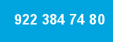 922 384 74 80 922 384 74 80